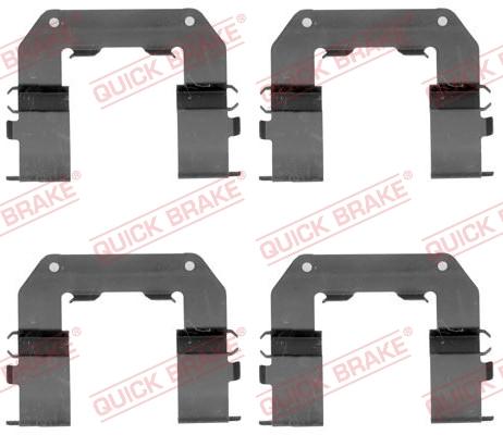 OJD Quick Brake 1091767 - Комплектующие для колодок дискового тормоза autospares.lv