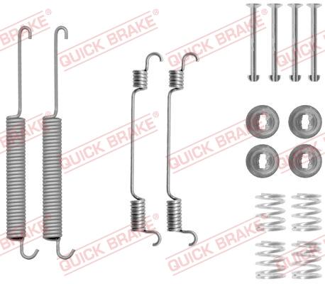 OJD Quick Brake 1050806 - Комплектующие, барабанный тормозной механизм autospares.lv