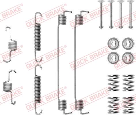 OJD Quick Brake 1050819 - Комплектующие, барабанный тормозной механизм autospares.lv