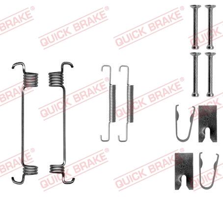 OJD Quick Brake 1050875 - Комплектующие, стояночная тормозная система autospares.lv