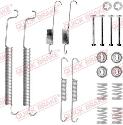 OJD Quick Brake 1050756 - Комплектующие, барабанный тормозной механизм autospares.lv