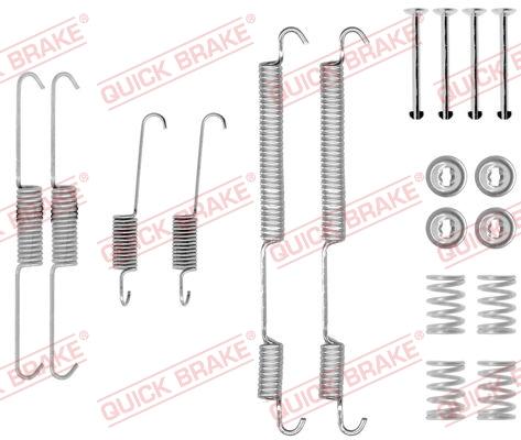 OJD Quick Brake 1050753 - Комплектующие, барабанный тормозной механизм autospares.lv