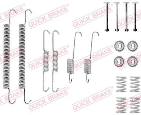 OJD Quick Brake 1050757 - Комплектующие, барабанный тормозной механизм autospares.lv