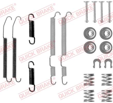 OJD Quick Brake 1050760 - Комплектующие, барабанный тормозной механизм autospares.lv