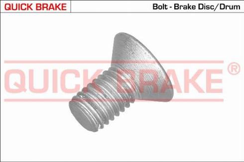 OJD Quick Brake 11669 - Болт, корпус скобы тормоза autospares.lv