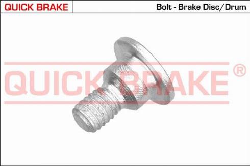 OJD Quick Brake 11660 - Болт, корпус скобы тормоза autospares.lv