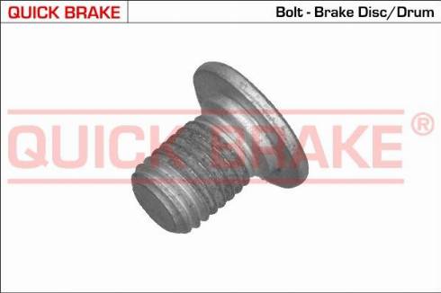 OJD Quick Brake 11661 - Болт, корпус скобы тормоза autospares.lv