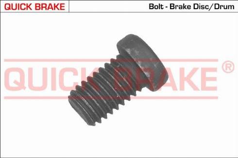 OJD Quick Brake 11668 - Болт, корпус скобы тормоза autospares.lv