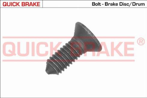 OJD Quick Brake 11667 - Болт, корпус скобы тормоза autospares.lv