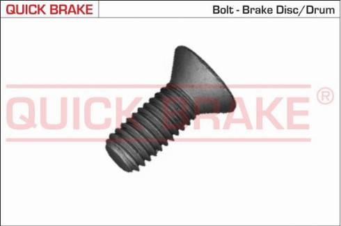 OJD Quick Brake 11676 - Болт, корпус скобы тормоза autospares.lv