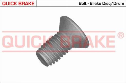 OJD Quick Brake 11670 - Болт, корпус скобы тормоза autospares.lv