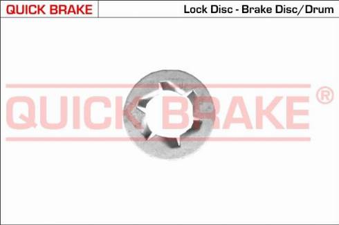 OJD Quick Brake 11673 - Болт, корпус скобы тормоза autospares.lv