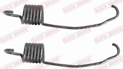 OJD Quick Brake 113-0505 - Ремкомплект, вал стояночный тормозной (тормозной суппорт) autospares.lv