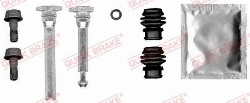 OJD Quick Brake 113-0009X - Комплект направляющей гильзы, тормозной поршень autospares.lv