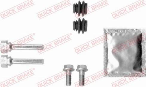 OJD Quick Brake 113-1437X - Комплект направляющей гильзы, тормозной поршень autospares.lv