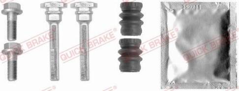 OJD Quick Brake 113-1475X - Комплект направляющей гильзы, тормозной поршень autospares.lv