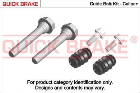 OJD Quick Brake 113-1355X - Комплект направляющей гильзы, тормозной поршень autospares.lv