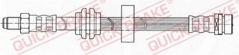 OJD Quick Brake 32.938 - Тормозной шланг autospares.lv