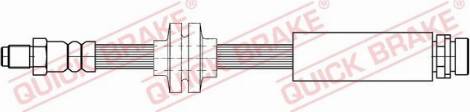 OJD Quick Brake 32.416 - Тормозной шланг autospares.lv