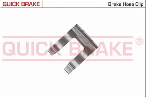 OJD Quick Brake 3208 - Тормозной шланг autospares.lv