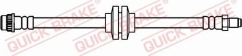 OJD Quick Brake 32.136 - Тормозной шланг autospares.lv