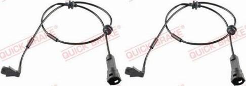 OJD Quick Brake WS0157A - Сигнализатор, износ тормозных колодок autospares.lv