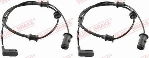 OJD Quick Brake WS 0166 A - Сигнализатор, износ тормозных колодок autospares.lv