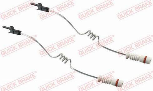 OJD Quick Brake WS 0117 A - Сигнализатор, износ тормозных колодок autospares.lv