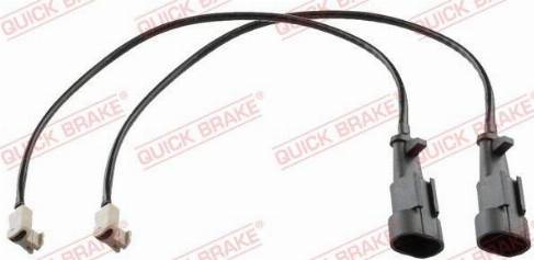 OJD Quick Brake WS 0179 A - Сигнализатор, износ тормозных колодок autospares.lv