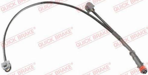 OJD Quick Brake WS 0395 A - Сигнализатор, износ тормозных колодок autospares.lv