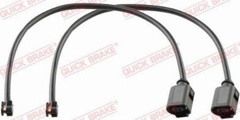 OJD Quick Brake WS 0392 A - Сигнализатор, износ тормозных колодок autospares.lv