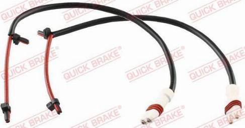 OJD Quick Brake WS 0343 A - Сигнализатор, износ тормозных колодок autospares.lv