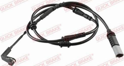 OJD Quick Brake WS 0383 A - Сигнализатор, износ тормозных колодок autospares.lv