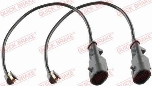 OJD Quick Brake WS0323A - Сигнализатор, износ тормозных колодок autospares.lv