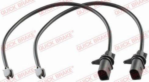 OJD Quick Brake WS 0372 A - Сигнализатор, износ тормозных колодок autospares.lv