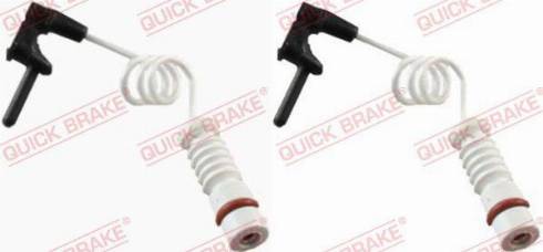 OJD Quick Brake WS 0209 A - Сигнализатор, износ тормозных колодок autospares.lv