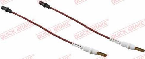 OJD Quick Brake WS 0208 A - Сигнализатор, износ тормозных колодок autospares.lv