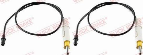 OJD Quick Brake WS 0207 A - Сигнализатор, износ тормозных колодок autospares.lv