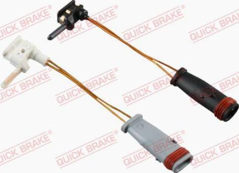 OJD Quick Brake WS 0214 A - Сигнализатор, износ тормозных колодок autospares.lv