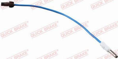 OJD Quick Brake WS 0215 A - Сигнализатор, износ тормозных колодок autospares.lv