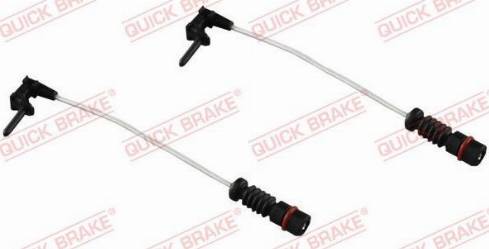 OJD Quick Brake WS 0212 A - Сигнализатор, износ тормозных колодок autospares.lv