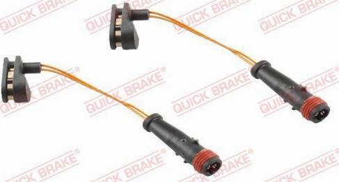OJD Quick Brake WS 0229 A - Сигнализатор, износ тормозных колодок autospares.lv