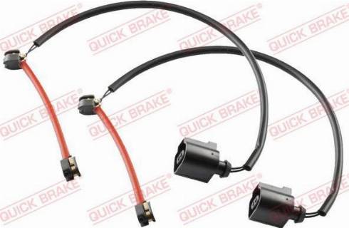 OJD Quick Brake WS 0225 A - Сигнализатор, износ тормозных колодок autospares.lv