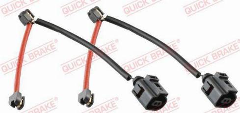 OJD Quick Brake WS 0226 A - Сигнализатор, износ тормозных колодок autospares.lv