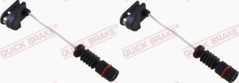OJD Quick Brake WS 0228 A - Сигнализатор, износ тормозных колодок autospares.lv