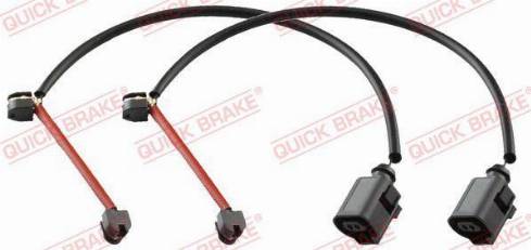 OJD Quick Brake WS 0275 A - Сигнализатор, износ тормозных колодок autospares.lv