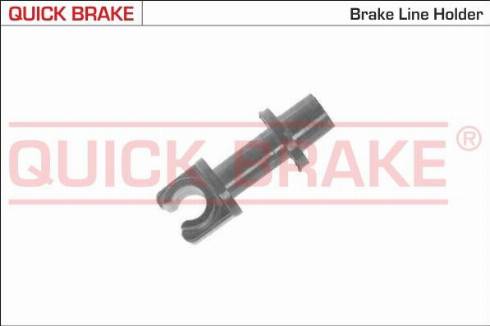 OJD Quick Brake X - Кронштейн, трубопровод тормозно autospares.lv