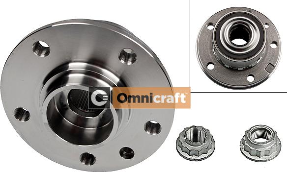 Omnicraft 2466944 - Подшипник ступицы колеса, комплект autospares.lv