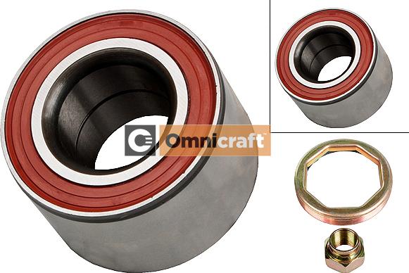 Omnicraft 2466911 - Подшипник ступицы колеса, комплект autospares.lv