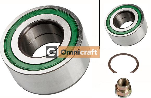 Omnicraft 2466913 - Подшипник ступицы колеса, комплект autospares.lv